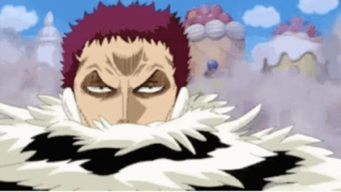 Charlotte Katakuri Forming Fist GIF