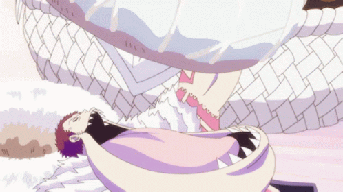 Charlotte Katakuri Gigantic Mouth GIF