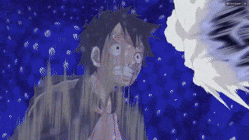 Charlotte Katakuri Puches Luffy GIF