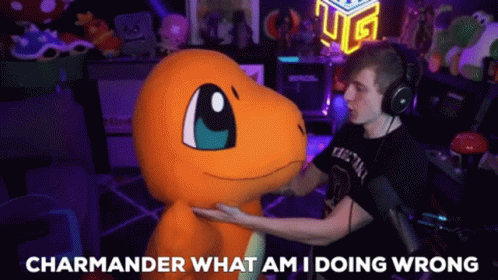 Charmander Giant Stuff Toy GIF