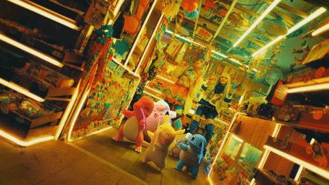 Charmander Happy Dance Music Video GIF