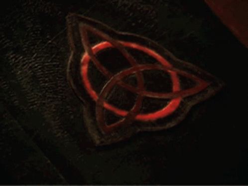 Charmed Flickering Book Of Shadows Logo GIF