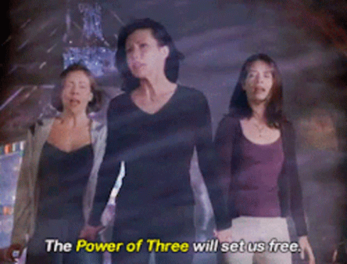 Charmed Halliwell Sisters Power Of Three GIF