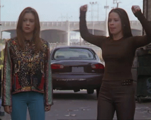 Charmed Piper Halliwell Triggering Explosion GIF