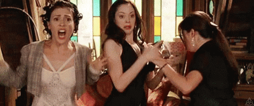Charmed Piper Phoebe Running GIF