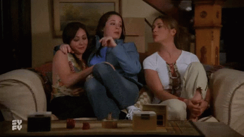 Charmed Sweet Sisters Snuggling GIF