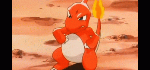 Charmeleon Evolution Just Joking GIF