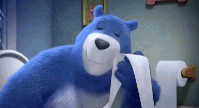 Charmin Ultra Soft Bear Toilet Paper GIF