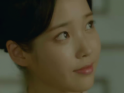 Charming Iu Demure Smiling GIF