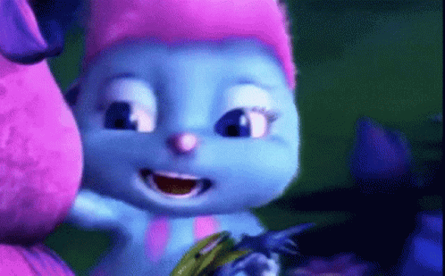 Charming Puffball Bibble Big Grin GIF