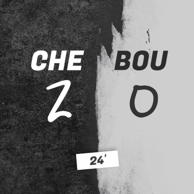 Che Bou 20 Black and White Poster