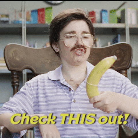Check This Natalie Palamides Eating Spinning Banana GIF