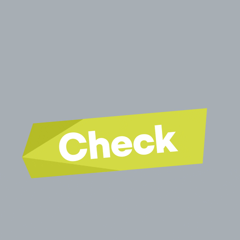 Check Yellow And White Checklist GIF