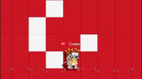 Checkered Background with Cuseo