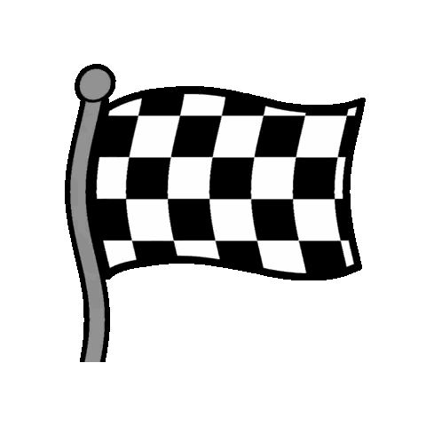 Checkered Flag Waving