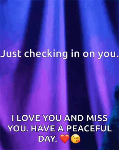 Checking In Have A Peaceful Day GIF