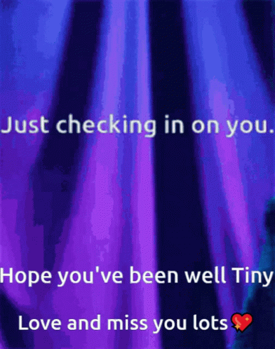 Checking In Love and Miss You