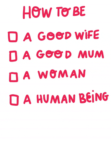 Checklist For A Woman GIF