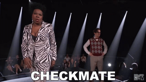 Checkmate Leslie Jones GIF