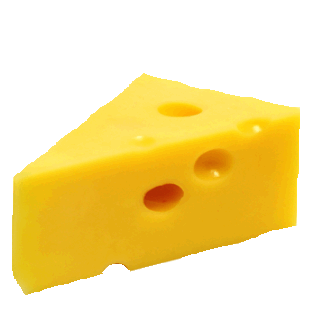 Cheddar Cheese Slice Sticker GIF GIFDB