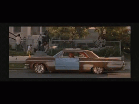 Cheech And Chong Car Graffiti GIF