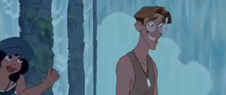 Cheek Kiss Audrey Rocio Ramirez Atlantis Couple GIF