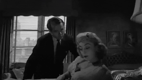 Cheek Kiss Marie Windsor Stanley Kubrick GIF