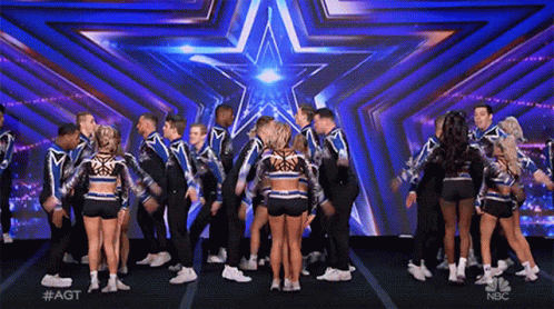 Americas Got Talent Cheer Dance Team GIF