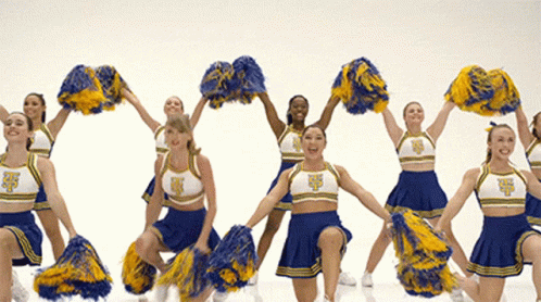 Legendary Taylor Swift Cheer Dance Squad GIF
