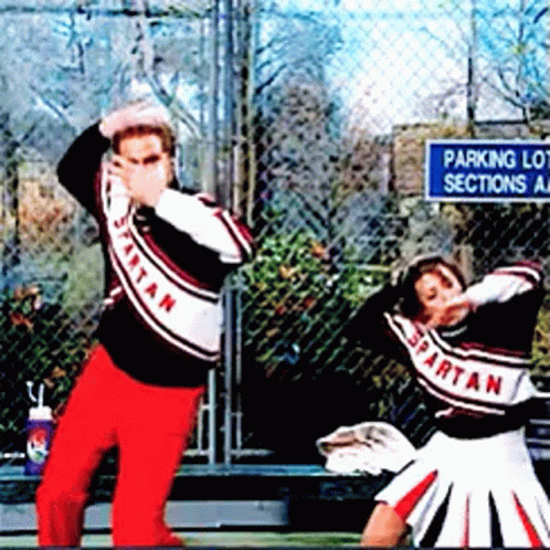 Cheri Oteri Will Ferrell Iconic Cheer Dance GIF