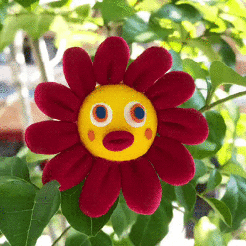 Cheerful Animated Flower Happy Spring GIF