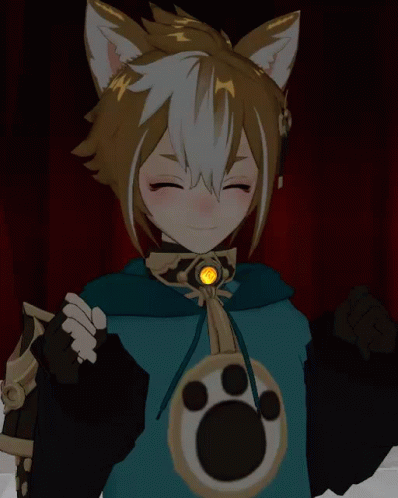 Cheerful Gorou Genshin GIF