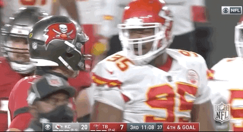 Cheering Chris Jones Each Other GIF