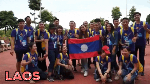 Cheering For Laos GIF