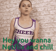 Cheerleader Asking For Netflix GIF