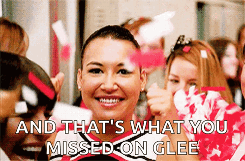 Cheerleader Smiling With Glee Phrase
