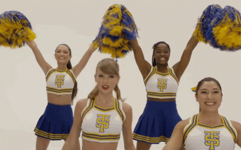 Cheerleader Taylor Swift Shake It Off GIF