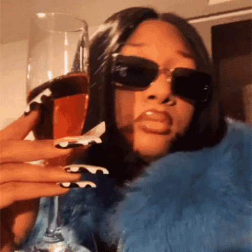 Cheers For Healthy And Boujie Life GIF