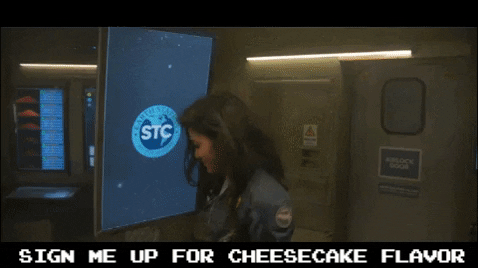 Cheesecake Sign Me Up GIF