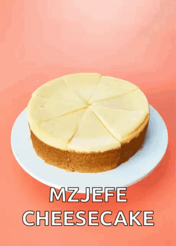 Cheesecake With Slice Removed GIF