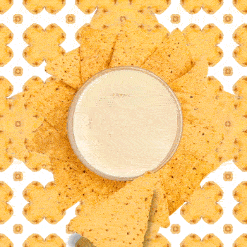 Cheesy Chips Kaleidoscope GIF