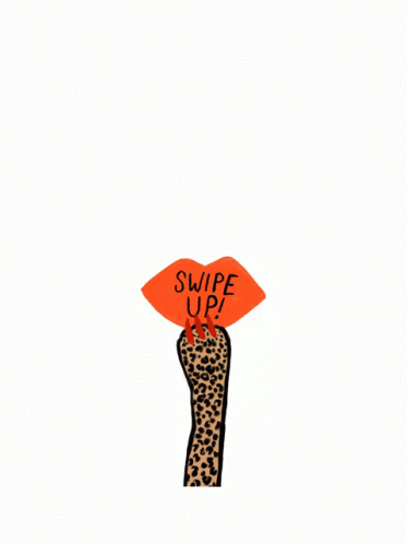 Cheetah Paws Swipe Up GIF