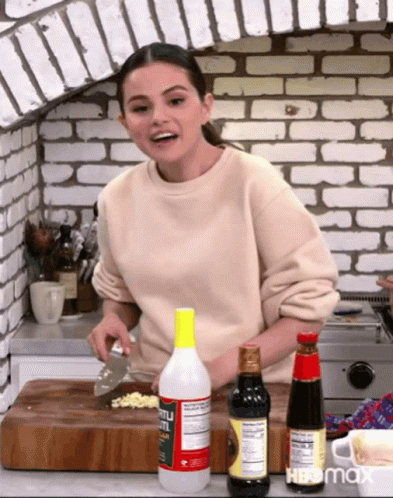 Chef Selena Gomez Cooking Show GIF