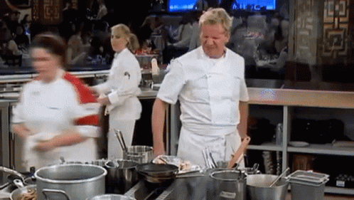Angry Chef Gordon Ramsey Scolding GIF