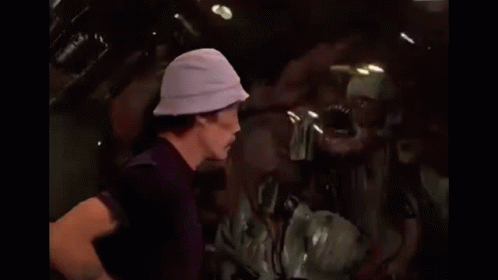 Chef Dancing In Front Of Fire GIF