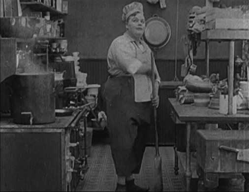 Chef Multitasking In Kitchen GIF