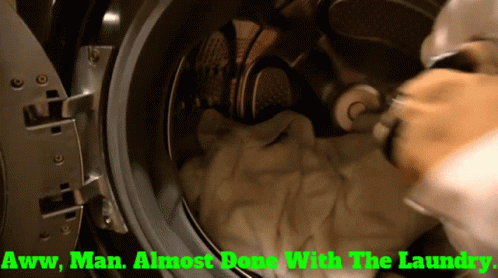 Chef Pee Pee Almost Finish With Laundry GIF