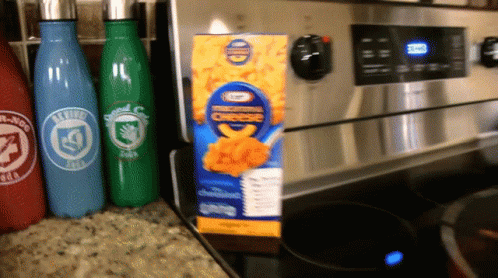 Chef Puppet Cooking Mac N Cheese GIF