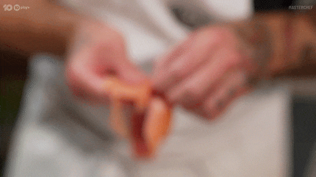 Chef Removing Fish Bone GIF
