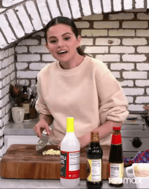 Chef Selena Gomez Cooking Show GIF
